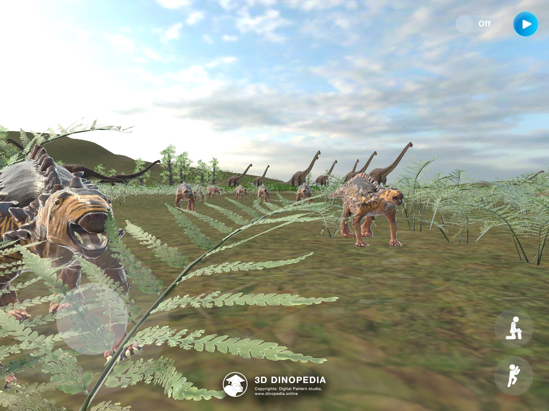 3D Dinopedia New Biomes: Triassic and Jurassic!